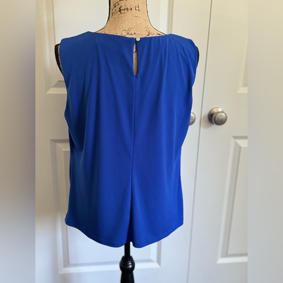 NWOT Calvin Klein shell- vibrant Royal Blue color - Picture 3 of 7